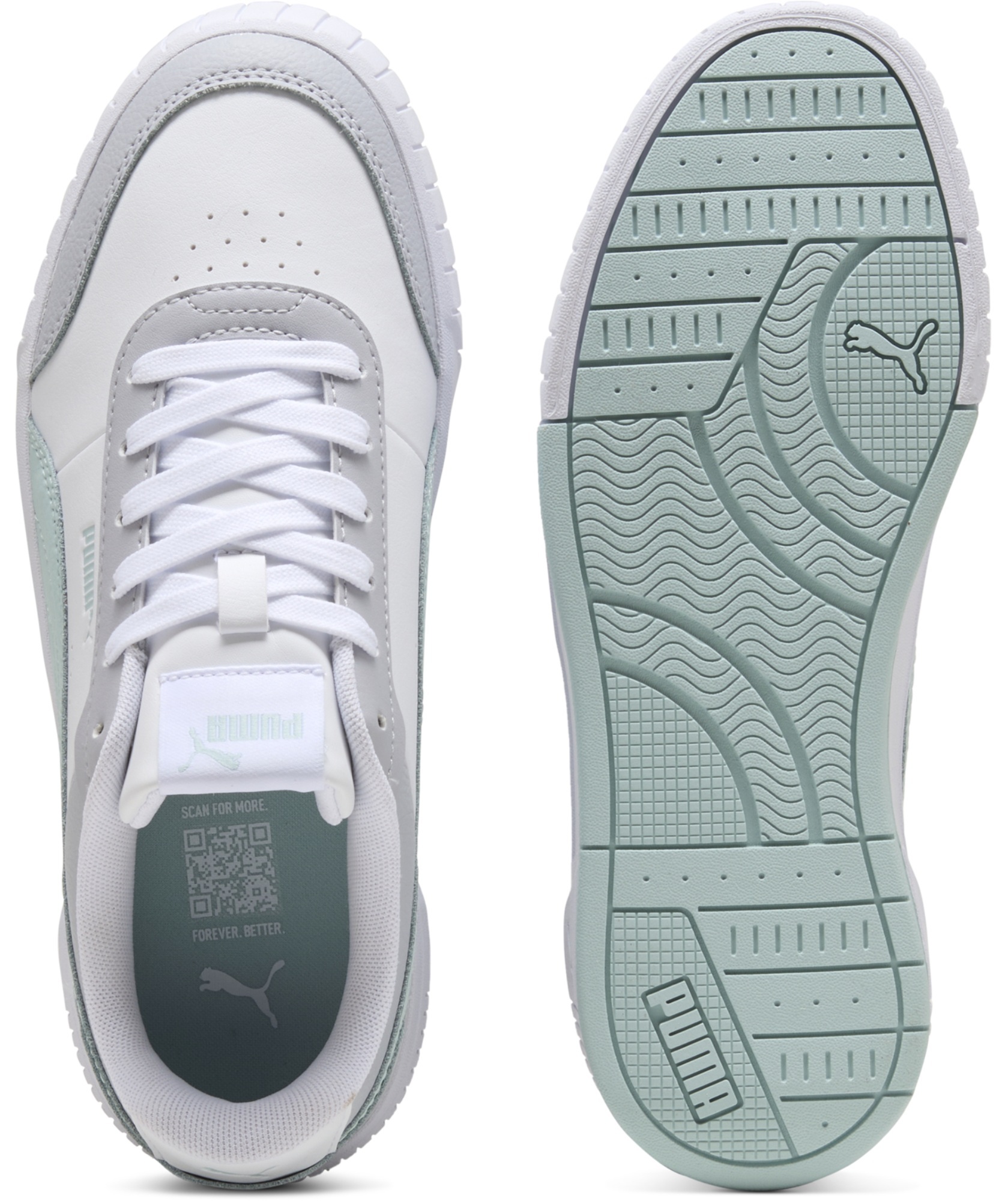 Кеды женские Puma Carina Mia 402637-16 35.5 (3 UK) белые фото 4