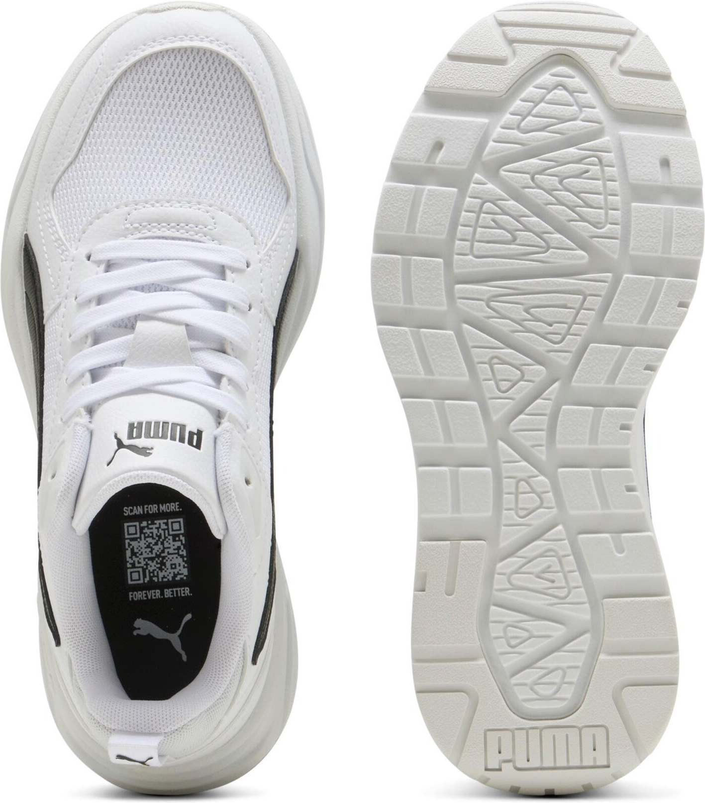 Кроссовки подростковые Puma Trinity 2 LT Jr 403703-01 35.5 (3 UK) белые фото 4