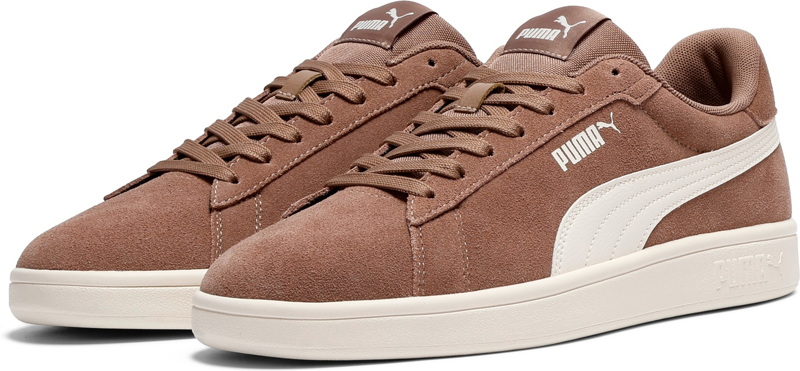 Кеды мужские Puma Smash 3.0 390984-32 44.5 (10 UK) коричневые фото 4