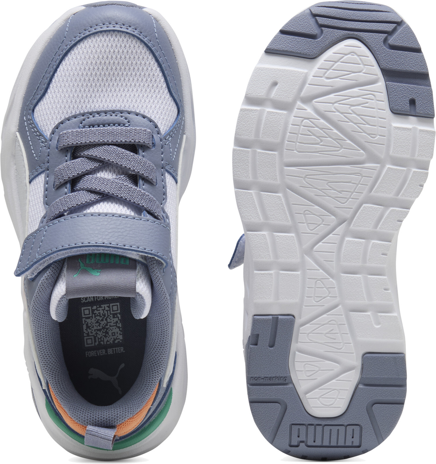 Кросівки дитячі Puma Trinity 2 LT AC+ PS 403704-09 29 (11 UK) синіфото7