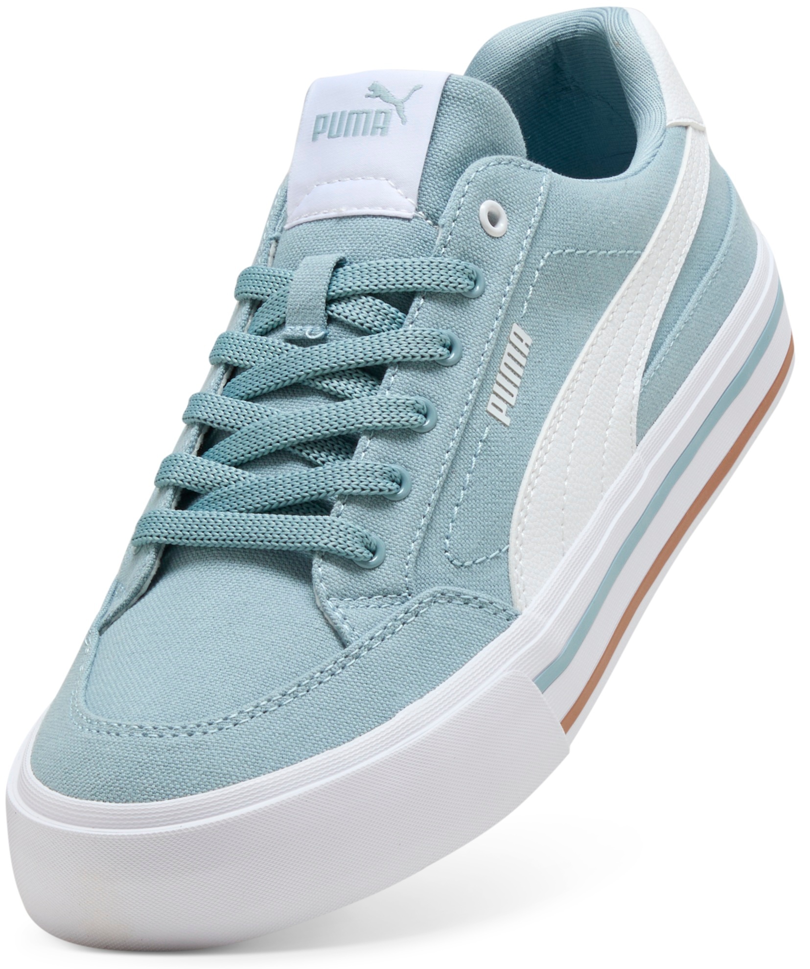 Кеди Puma Court Classic Vulc FS 396353-35 40.5 (7 UK) синіфото4