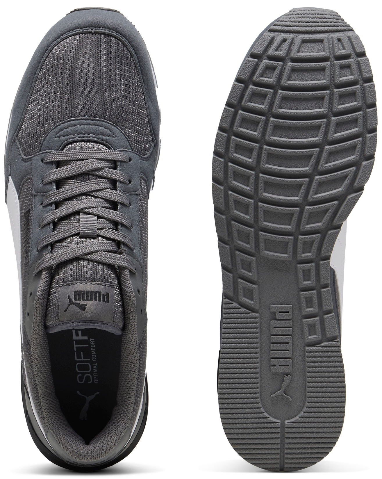 Кросівки чоловічі Puma ST Runner v4 Mesh 399666-03 40.5 (7 UK) сіріфото7