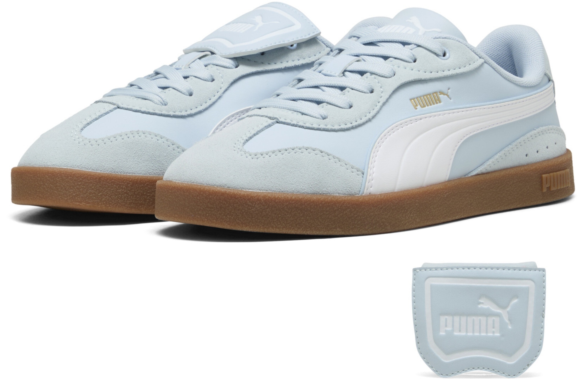 Кеды женские Puma Club Azura 404476-06 37.5 (4.5 UK) голубые фото 