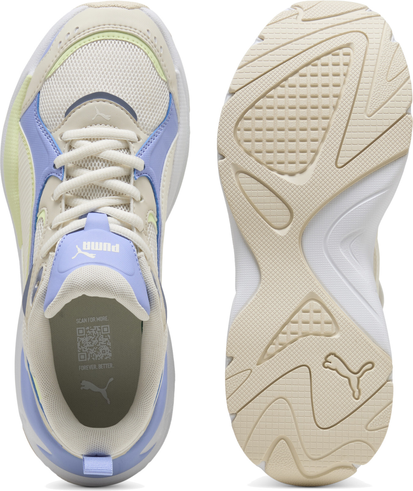 Кроссовки Puma X-Ray 4 404747-09 37 (4 UK) молочные фото 