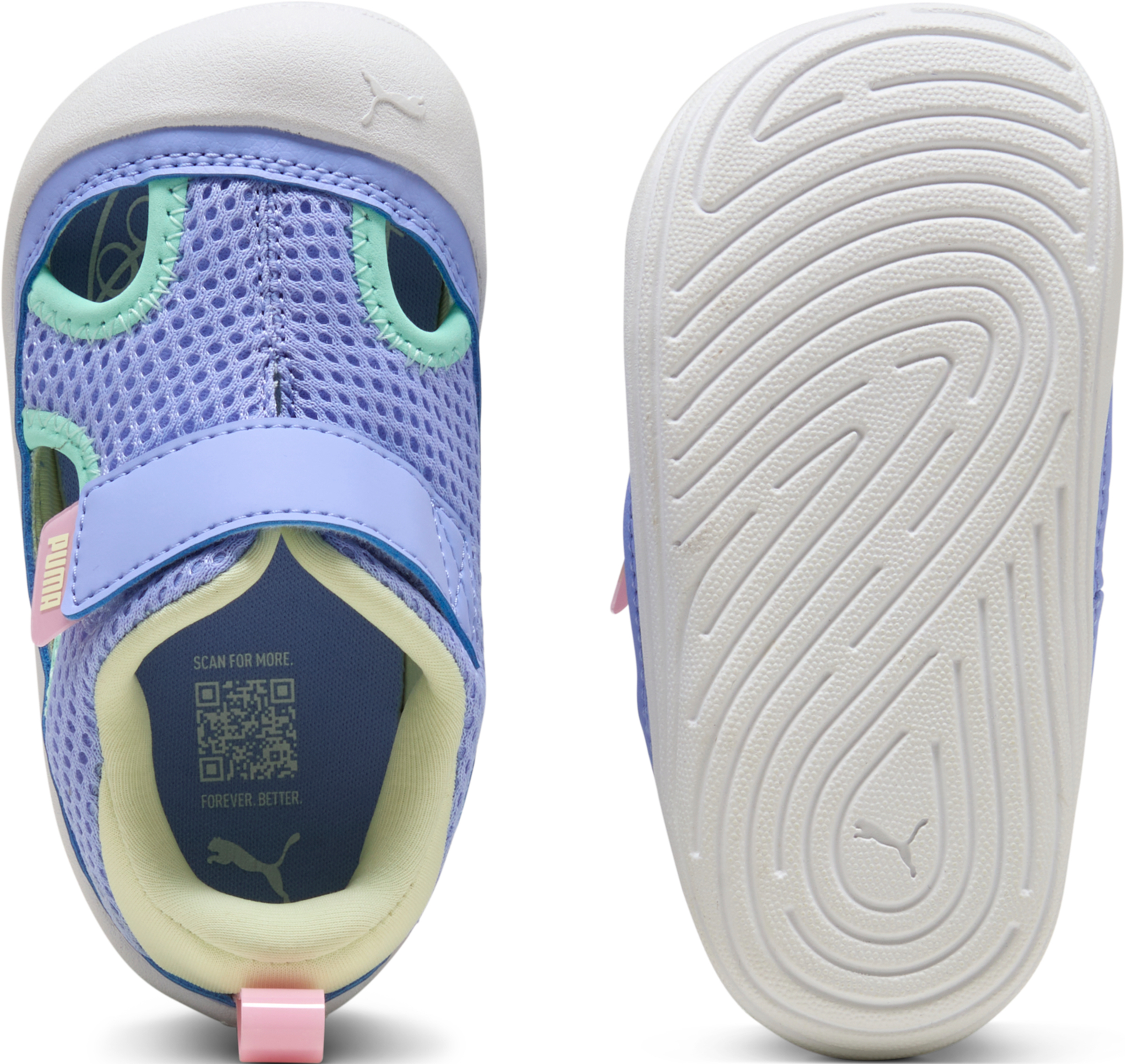 Сандалии Puma Kitten Summer V Inf 404954-01 26 (8.5 UK) фиолетовые фото 