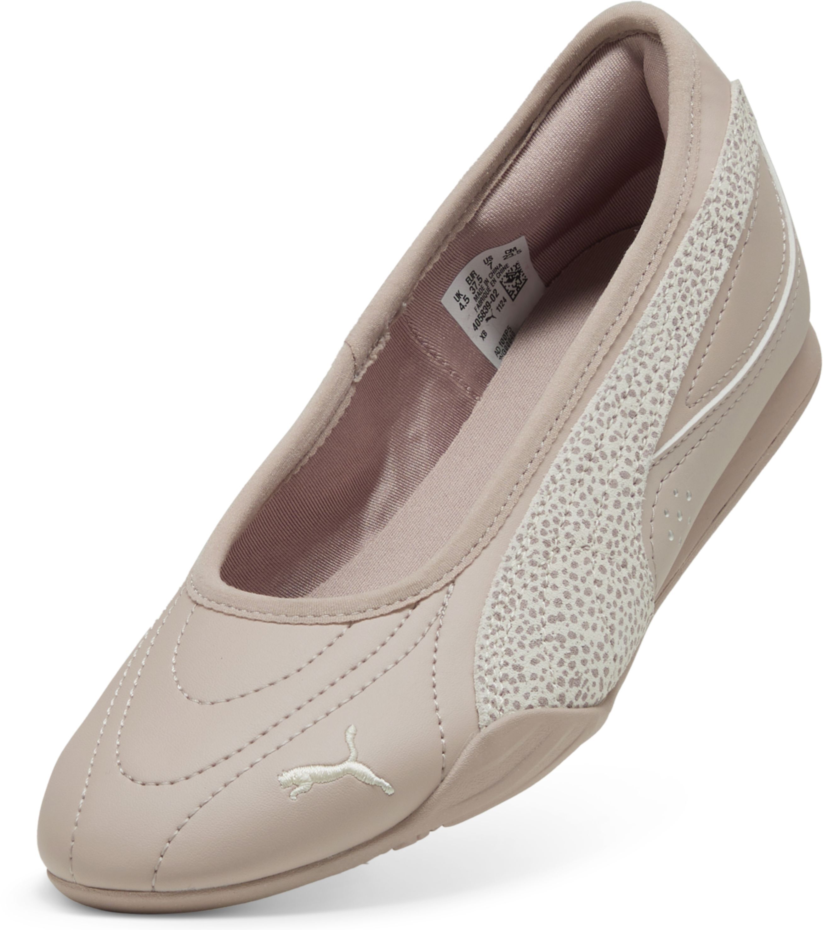 Балетки жіночі Puma Catch Soleil Ballerina TOPCAT 405839-02 38 (5 UK) бежевіфото4