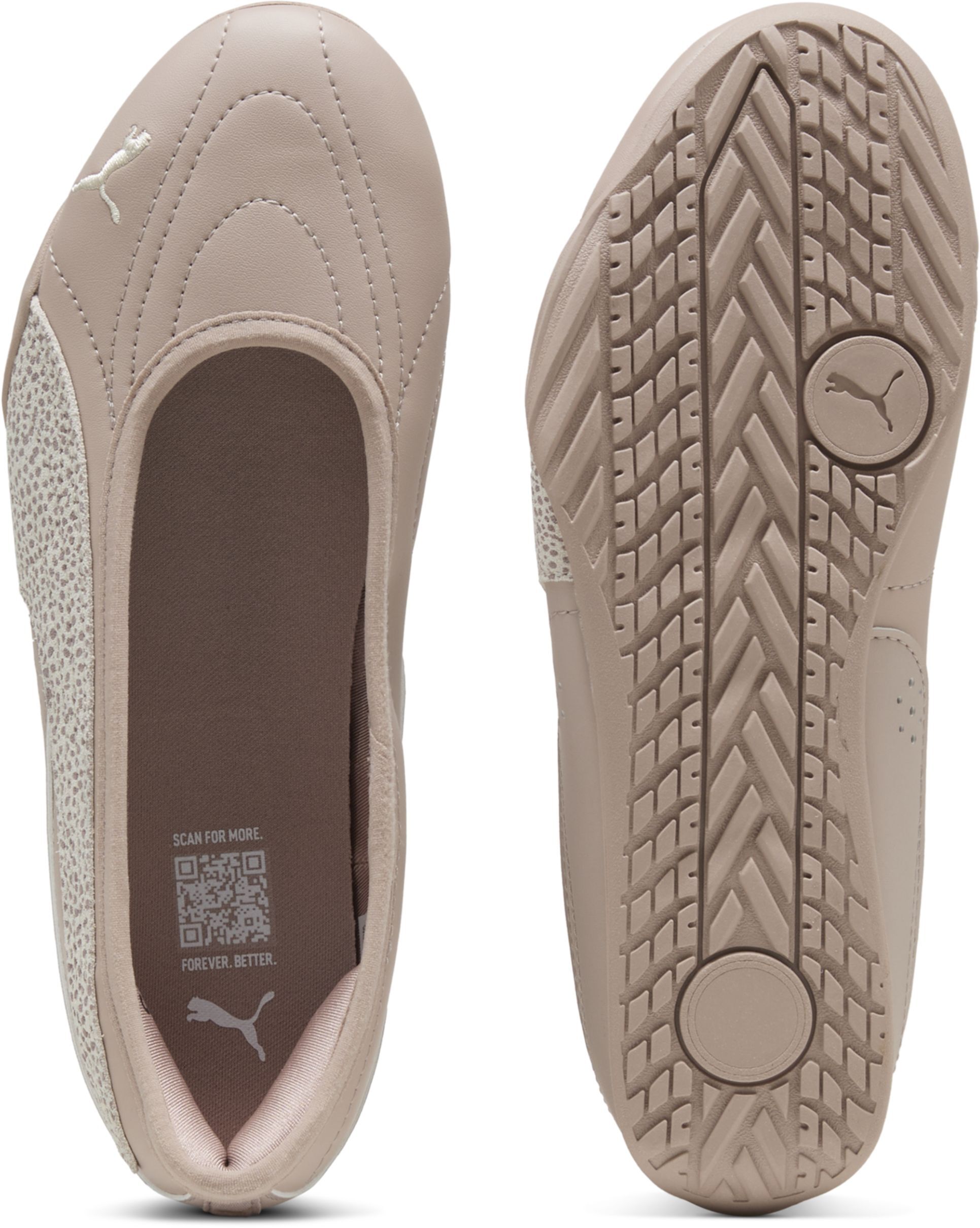Балетки женские Puma Catch Soleil Ballerina TOPCAT 405839-02 41 (7.5 UK) бежевые фото 5