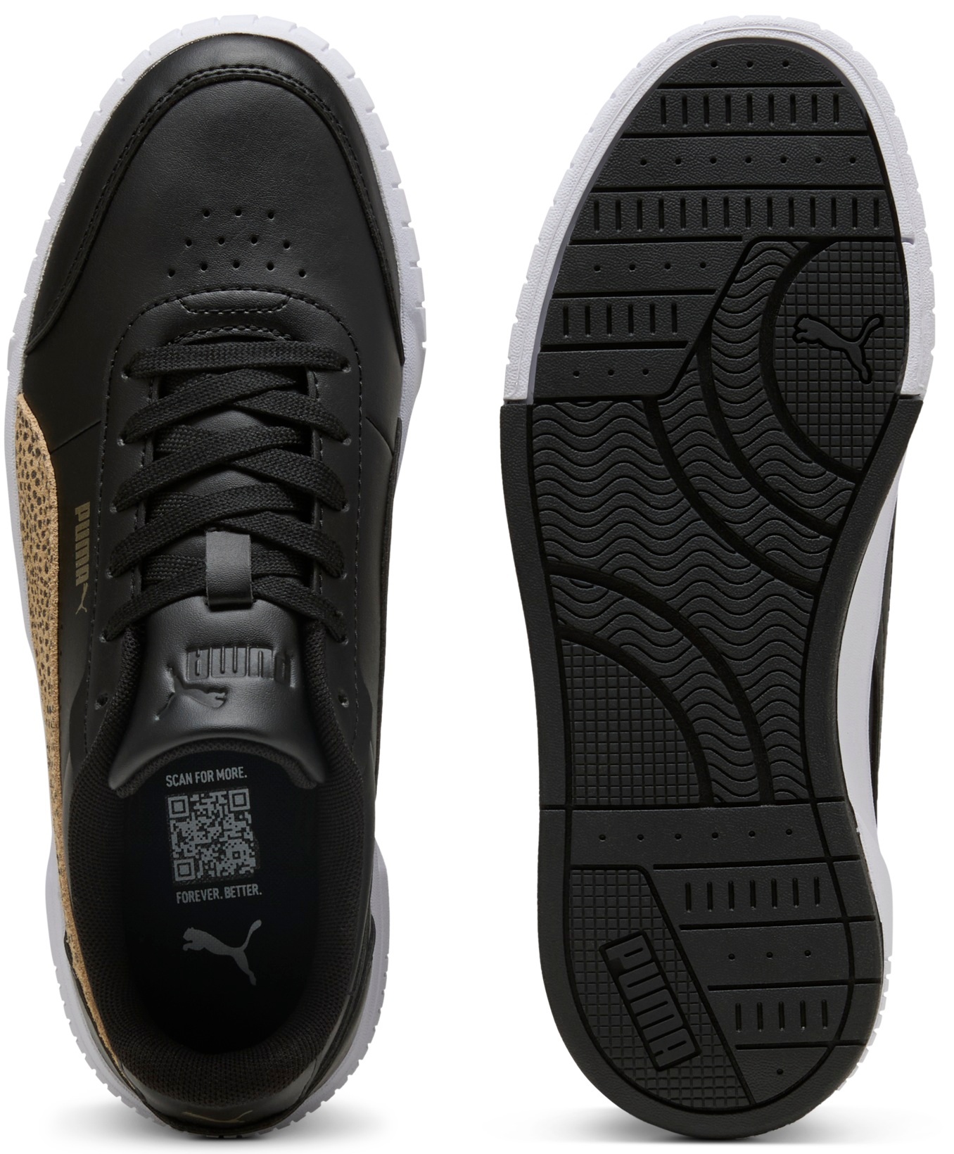 Кеды женские Puma Carina Mia Topcat 406064-01 40.5 (7 UK) черные фото 7