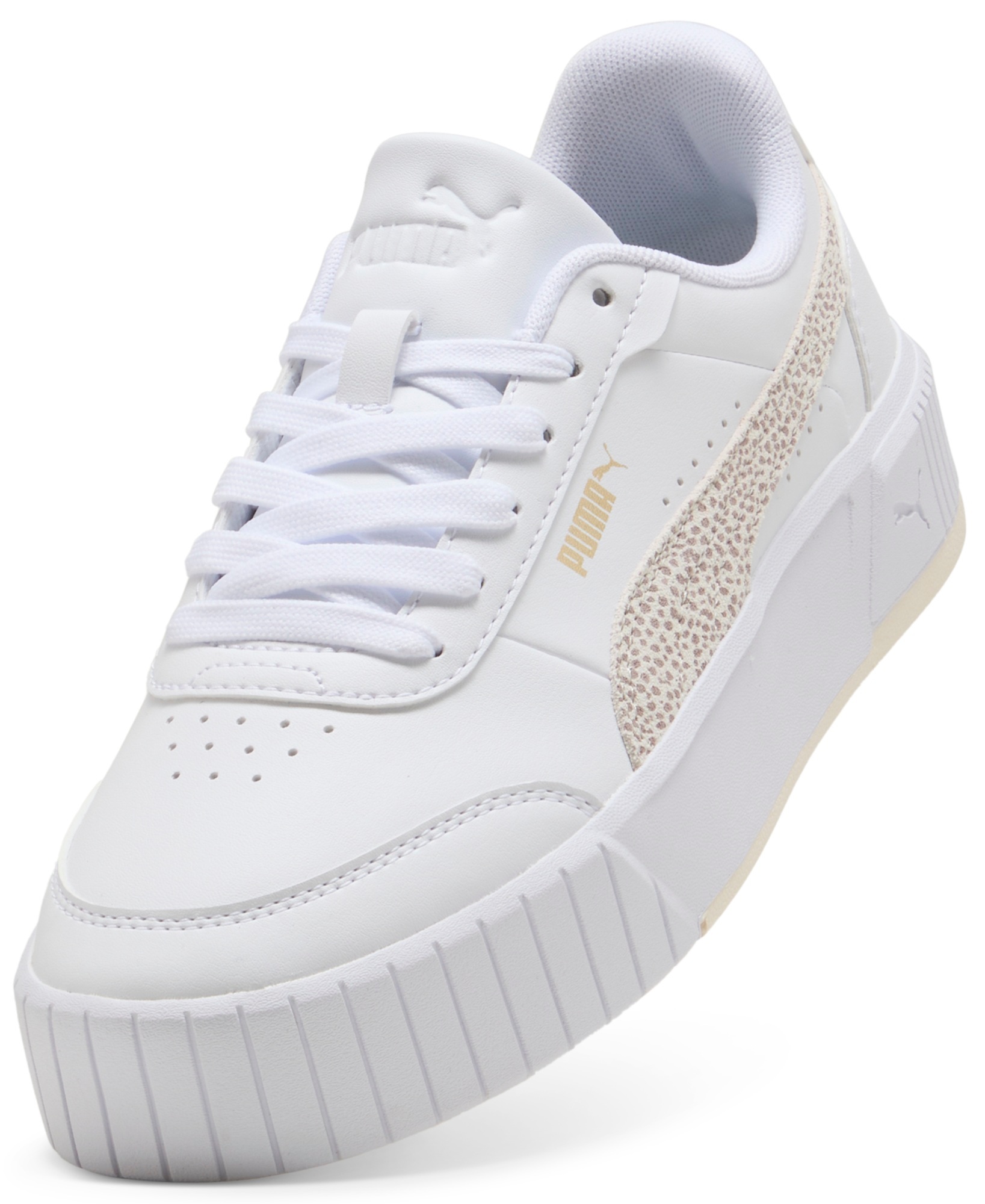 Кеди жіночі Puma Carina Mia Topcat 406064-02 37 (4 UK) біліфото4