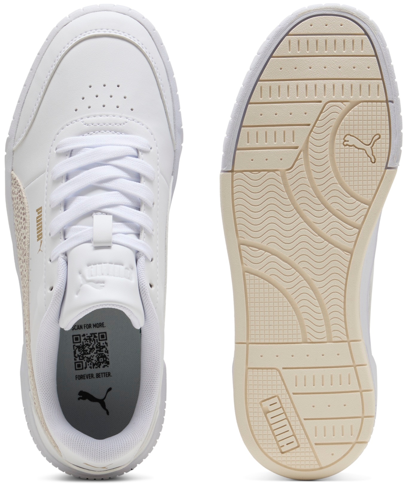 Кеди жіночі Puma Carina Mia Topcat 406064-02 38 (5 UK) біліфото7