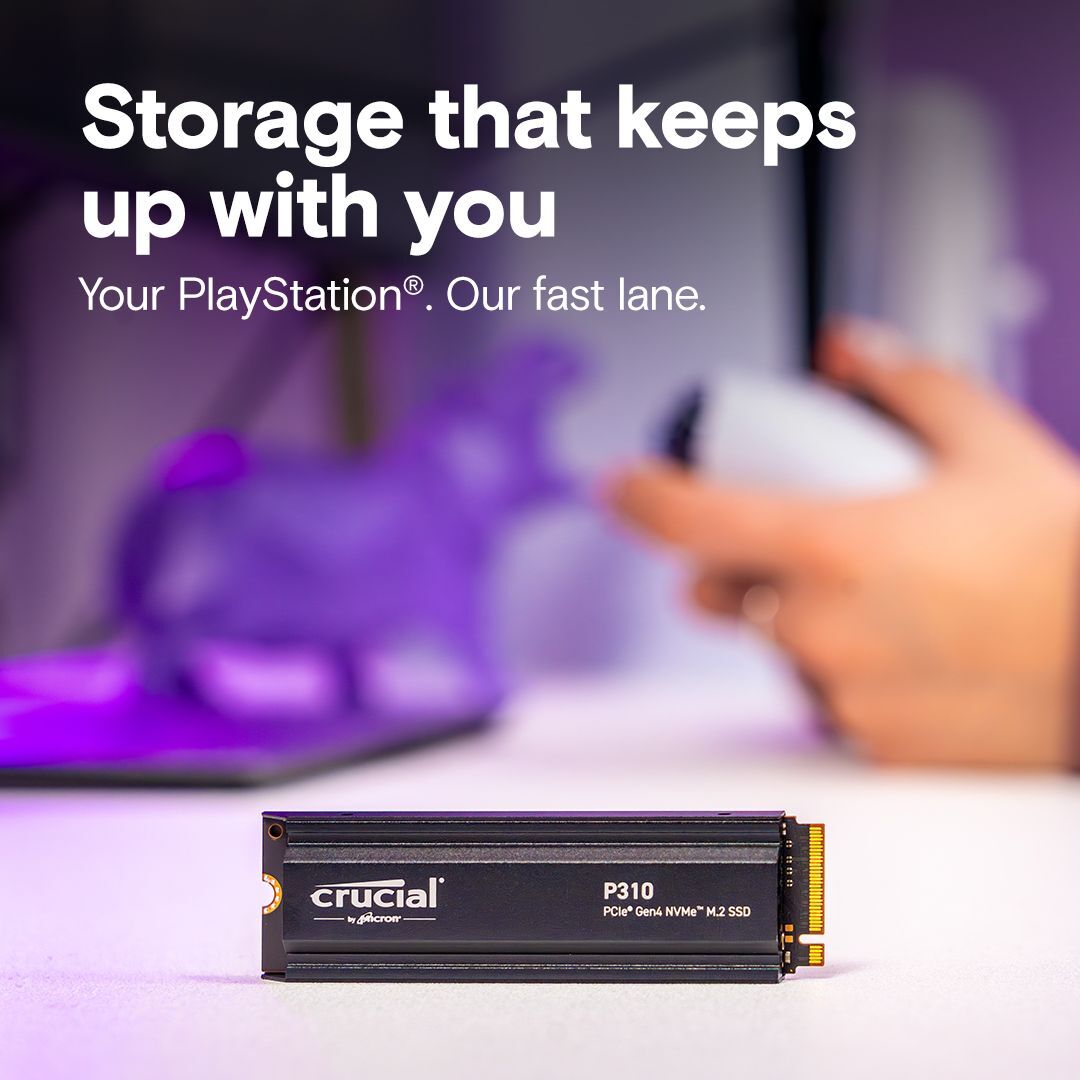SSD накопитель Crucial M.2 2TB PCIe 4.0 P310 (CT2000P310SSD5) фото 2