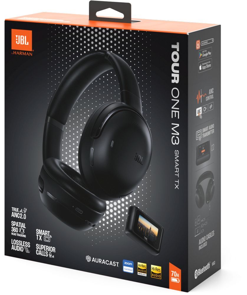 Наушники JBL Tour One M3 Smart Tx Black (JBLTOM3AVIBLK) фото 