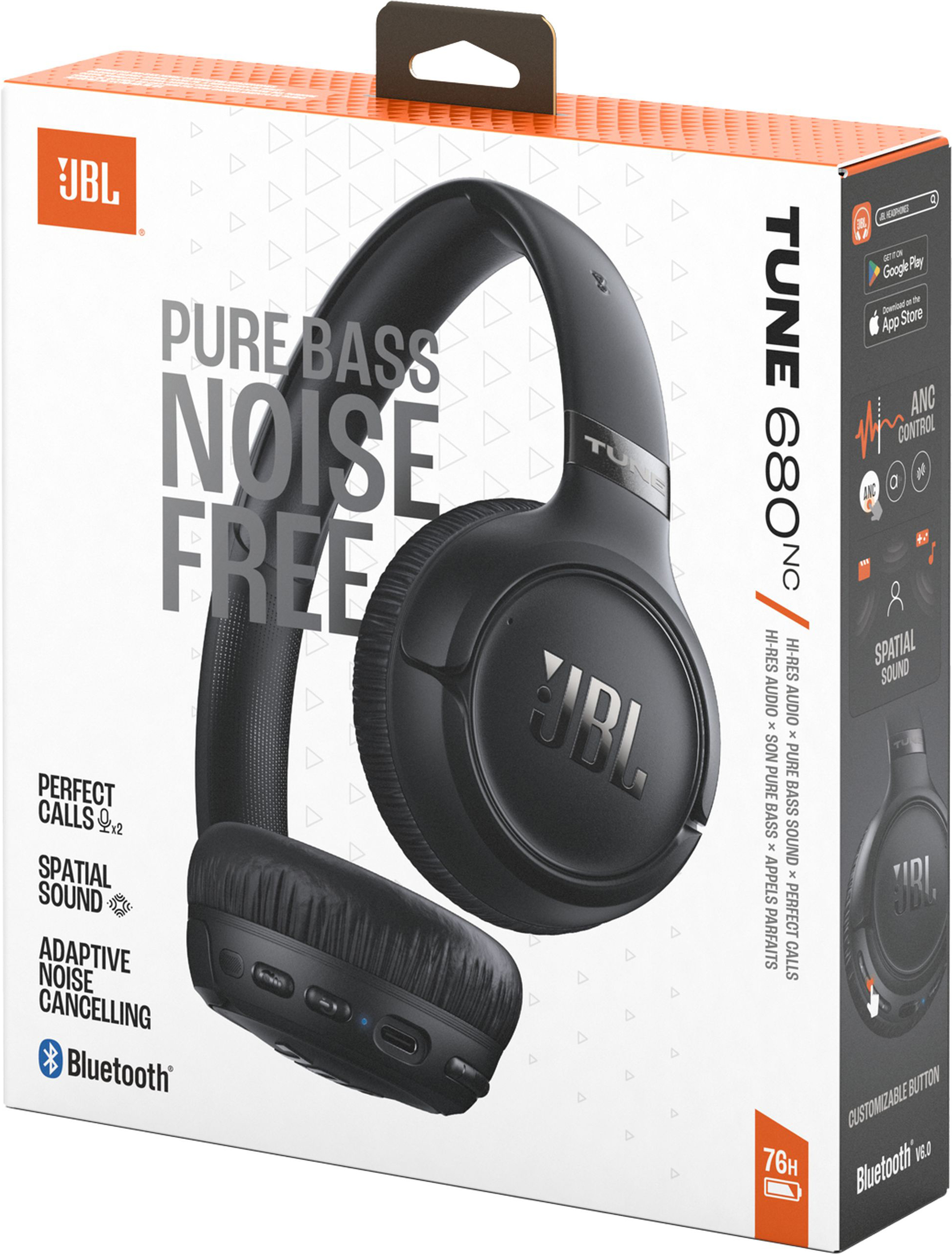 Наушники JBL Tune 680NC Black (JBLT680NCBLK) фото 