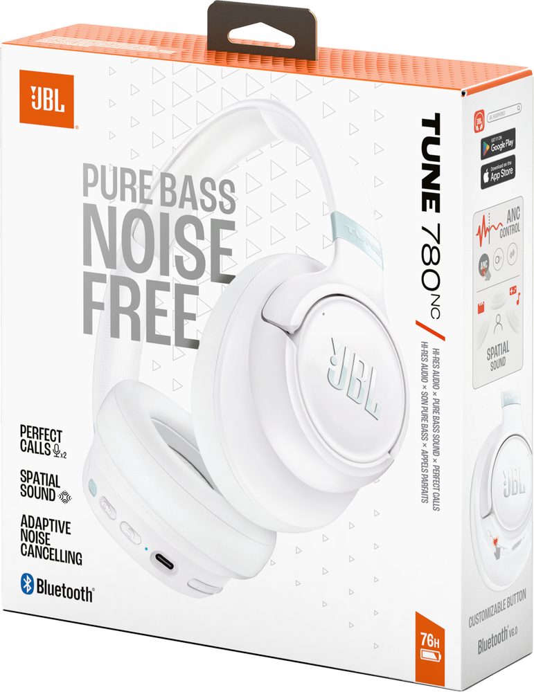 Наушники JBL Tune 780NC White (JBLT780NCWHT) фото 