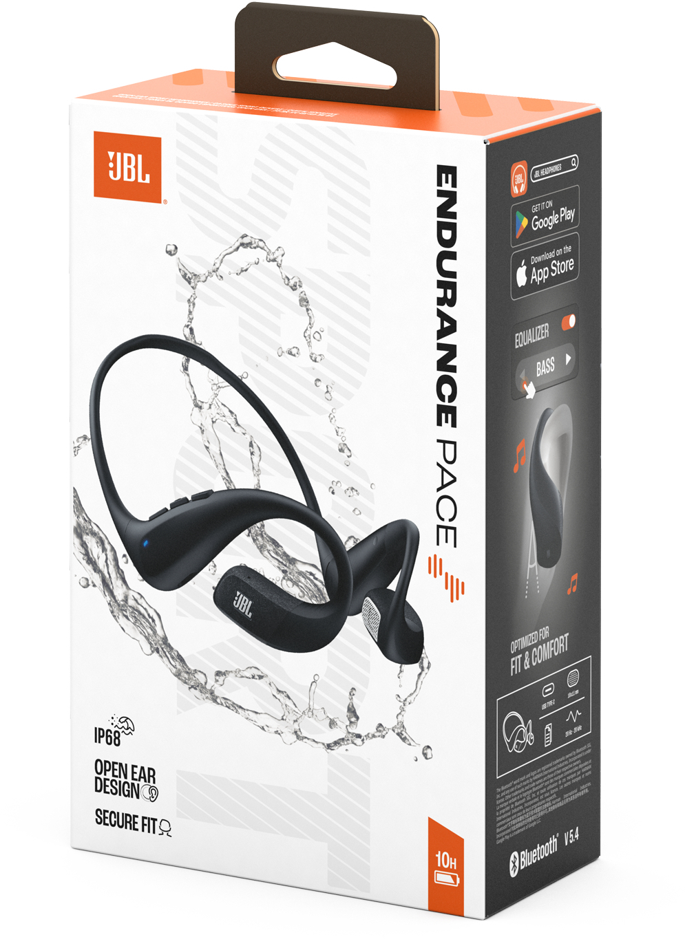 Наушники JBL Endurance Pace Black (JBLENDUPACEBLKG) фото 