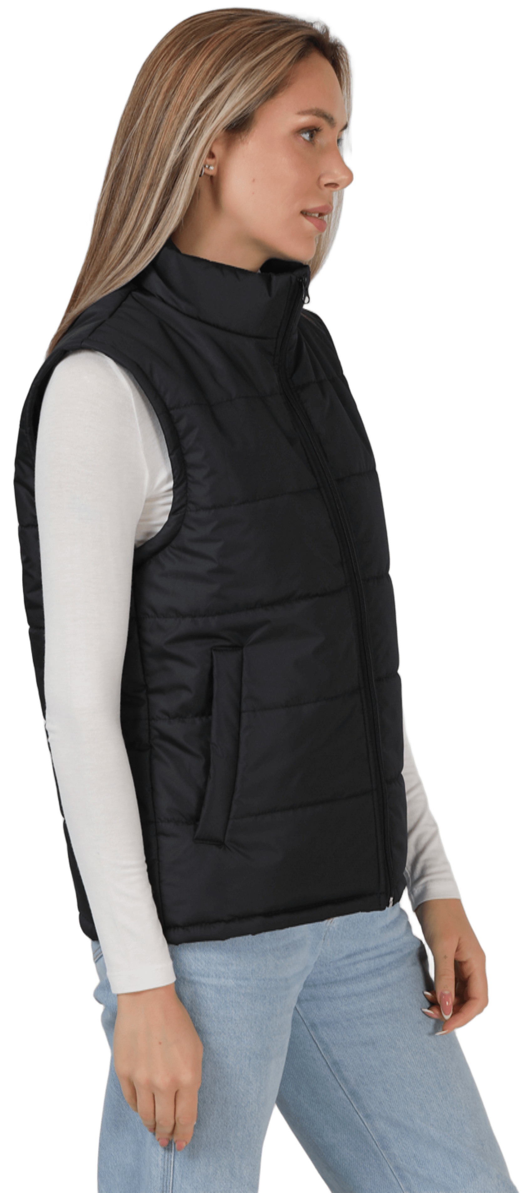 Жилет утепленный женский RAY Basic U0601W 3XL черный фото 3