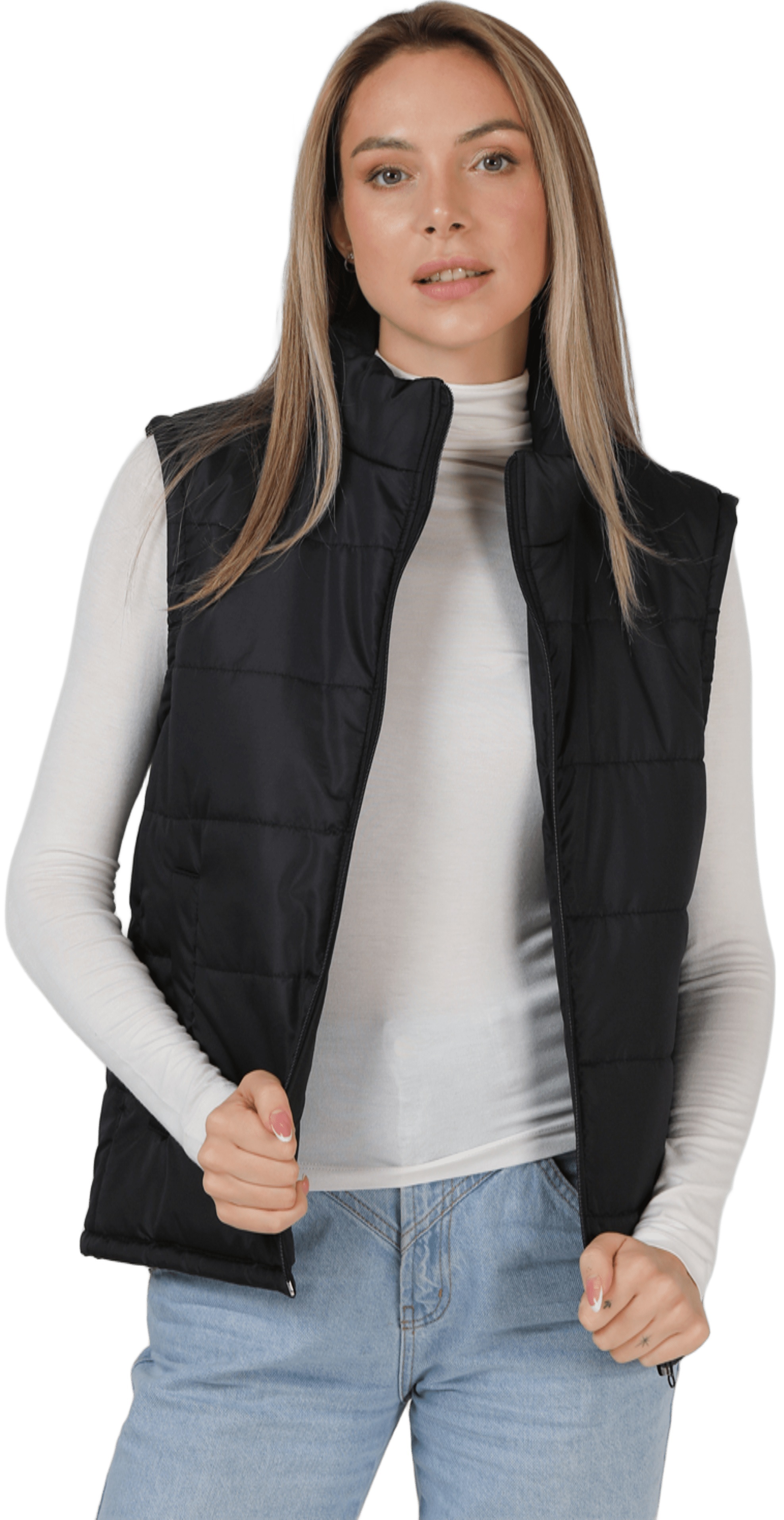 Жилет утепленный женский RAY Basic U0601W 3XL черный фото 2