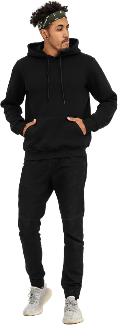 Набор худи утепленных мужских RAY Basic U0401M 3XL 2шт розовый/черный фото 5