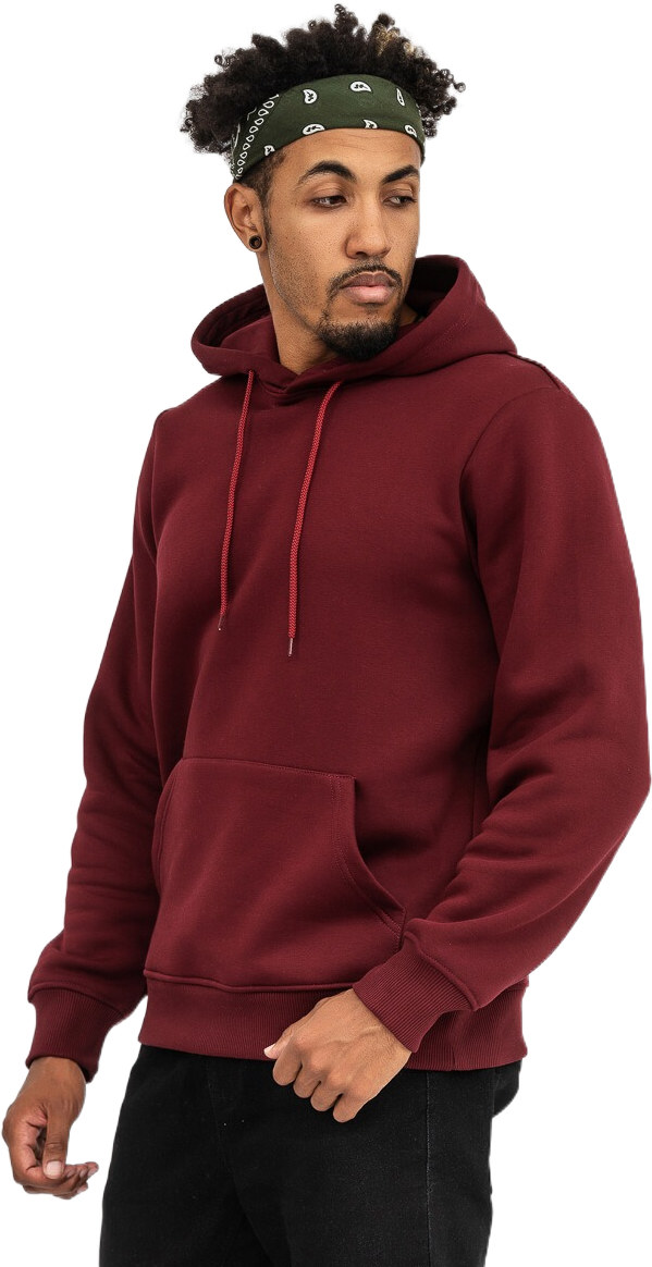 Набор худи утепленных мужских RAY Basic U0401M XS 2шт бордовый/темно-серый фото 4