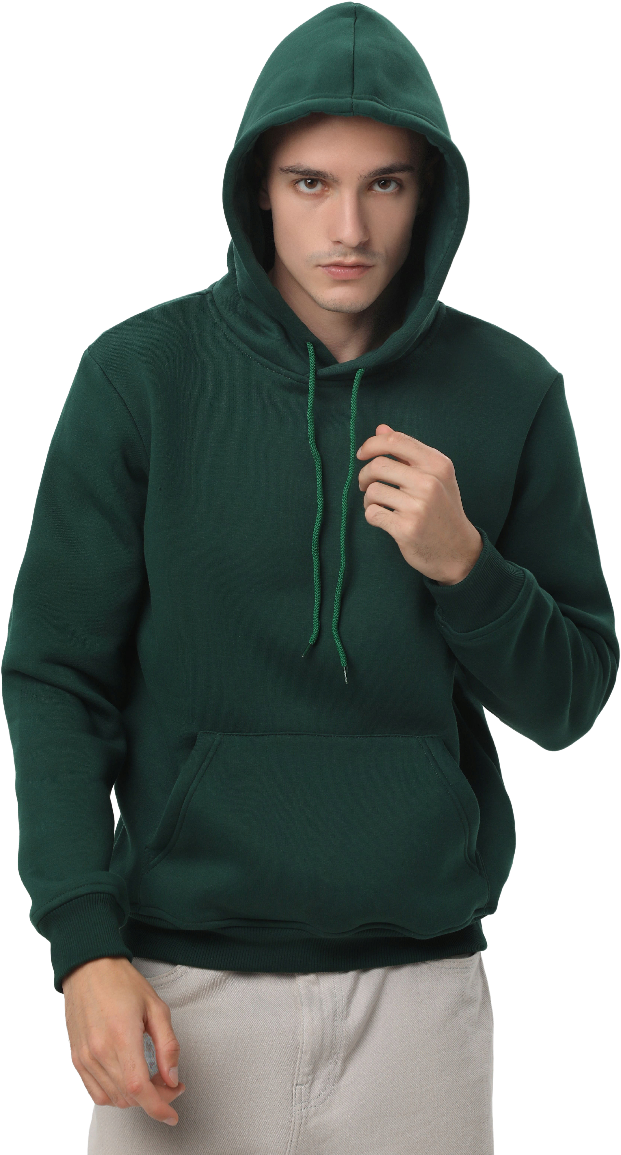 Набор худи утепленных мужских RAY Basic U0401M XS 2шт зеленый/темно-синий фото 8