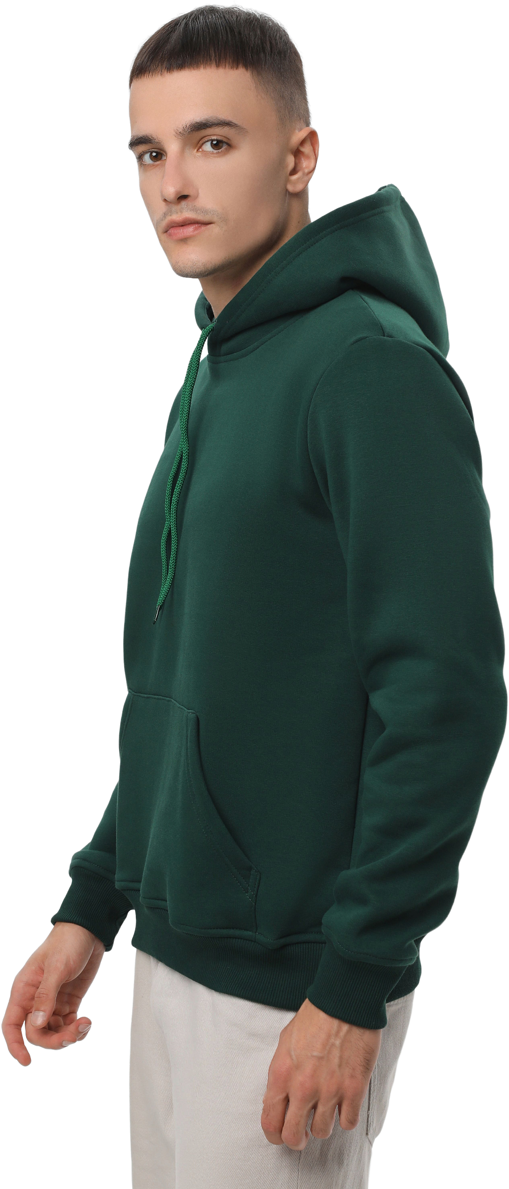 Набор худи утепленных мужских RAY Basic U0401M XS 2шт зеленый/темно-синий фото 7