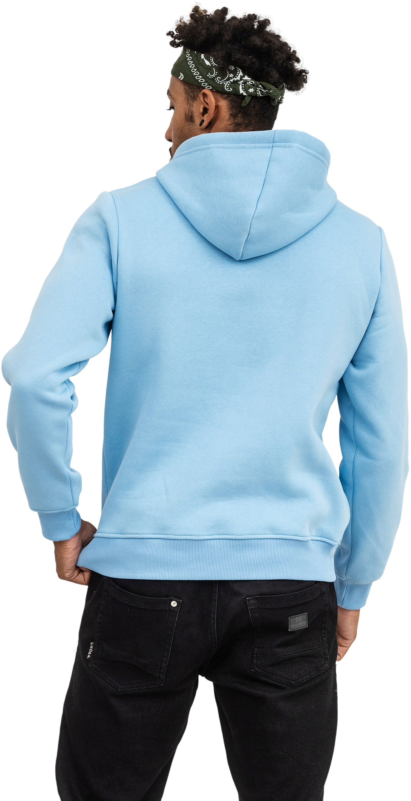 Набор худи утепленных мужских RAY Basic U0401M M 2шт голубой/темно-серый фото 3