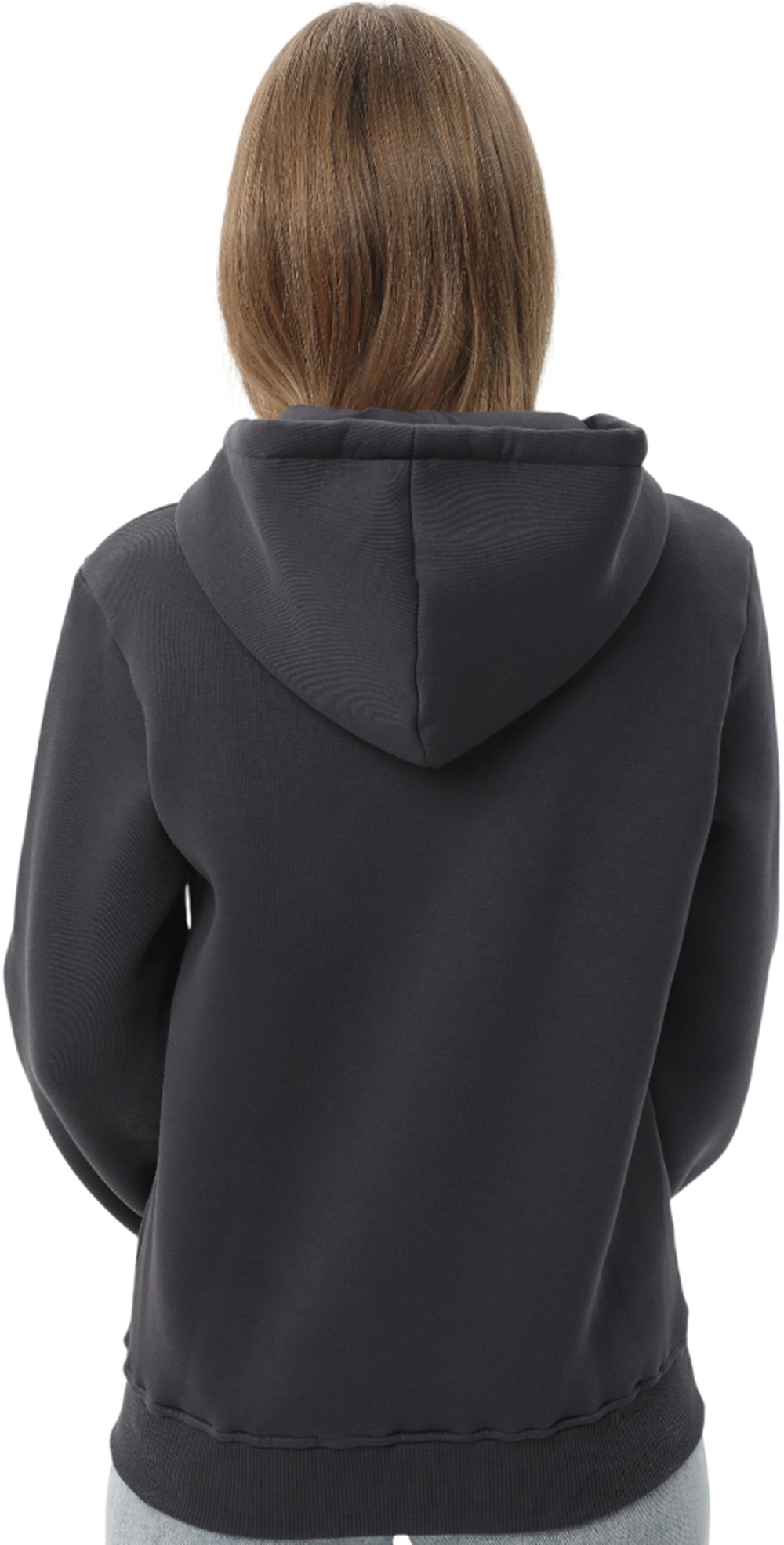 Набор худи утепленных женских RAY Basic U0401W XS 2шт бордовый/темно-серый фото 6