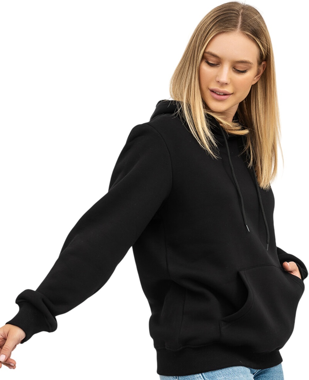 Набор худи утепленных женских RAY Basic U0401W S 2шт темно-серый/черный фото 7