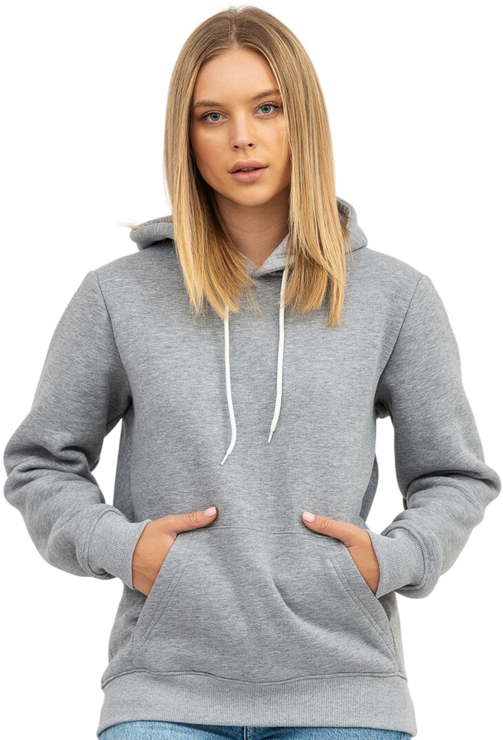 Набор худи утепленных женских RAY Basic U0401W XS 3шт темно-синий/серый/черный фото 4