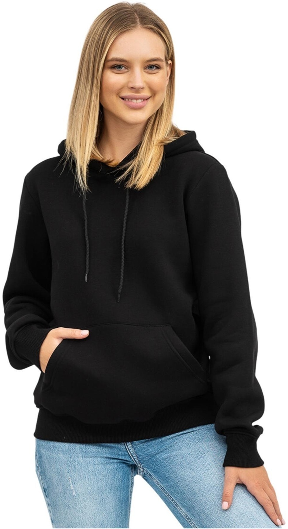 Набор худи утепленных женских RAY Basic U0401W XS 3шт темно-синий/серый/черный фото 6