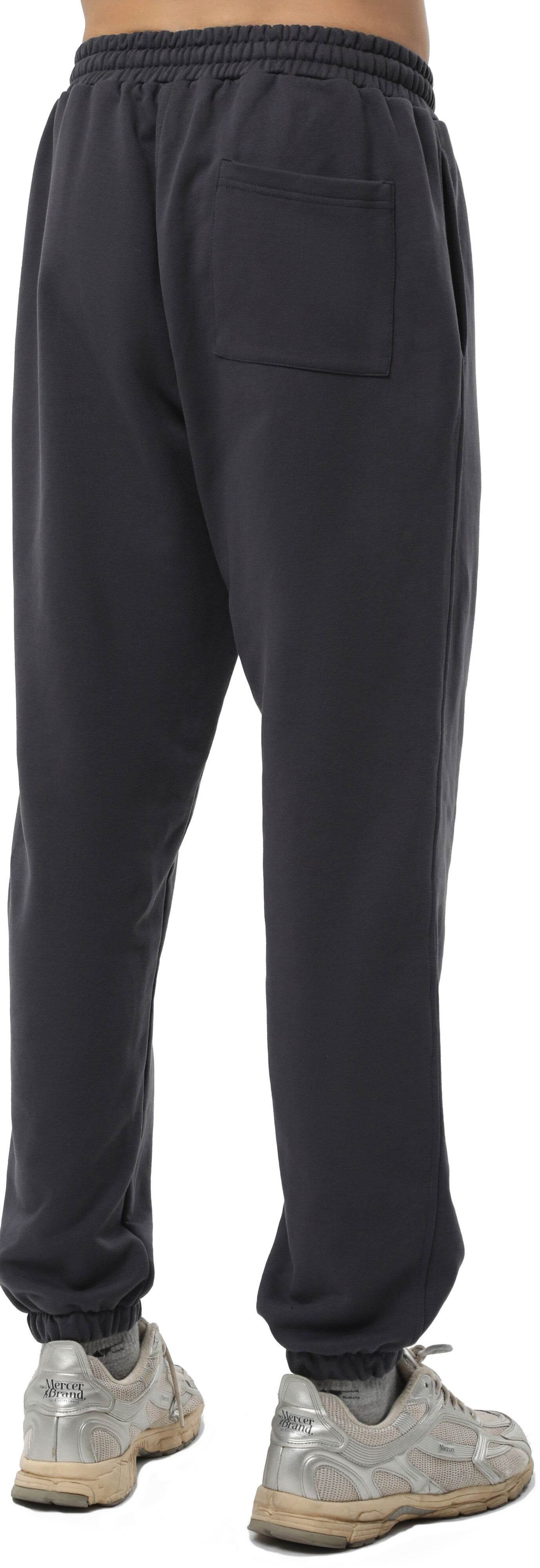 Набор спортивных брюк мужских базовых RAY Premium loose U0909M L 2шт темно-серый фото 3