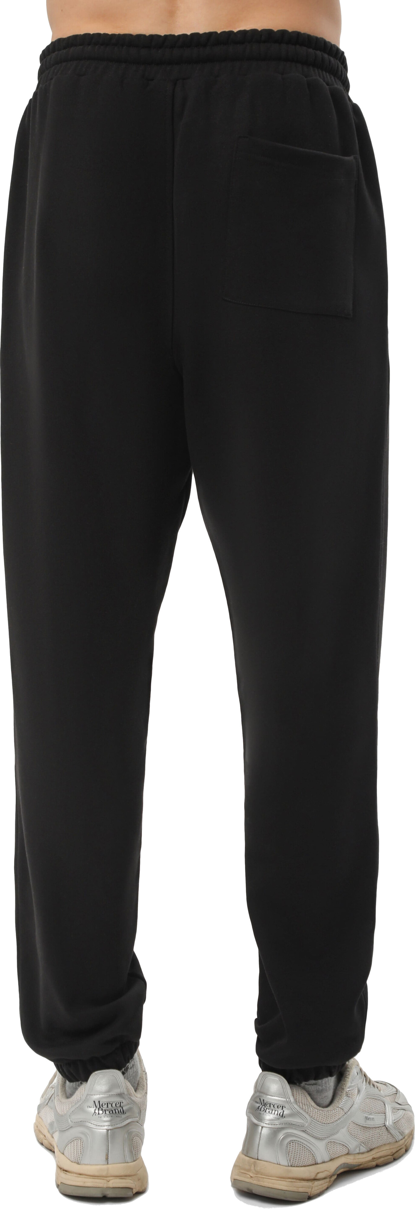 Набір спортивних штанів чоловічих базових RAY Premium loose U0909M 2XL 2шт чорнийфото