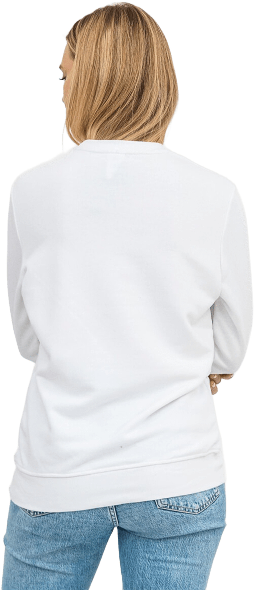 Свитшот женский RAY Basic U0302W L белый фото 2