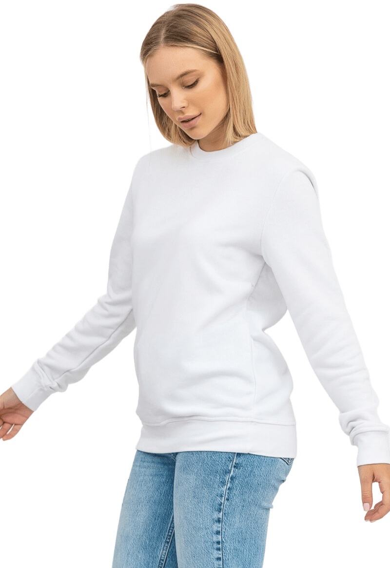 Свитшот утепленный женский RAY Basic U0301W 2XL белый фото 4