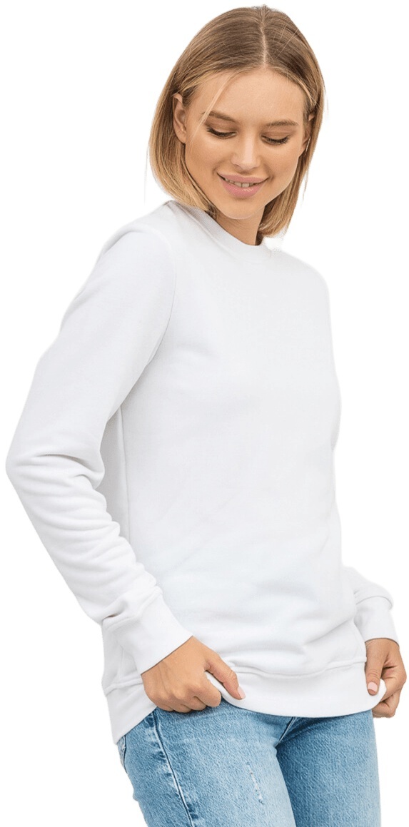 Свитшот утепленный женский RAY Basic U0301W 2XL белый фото 5