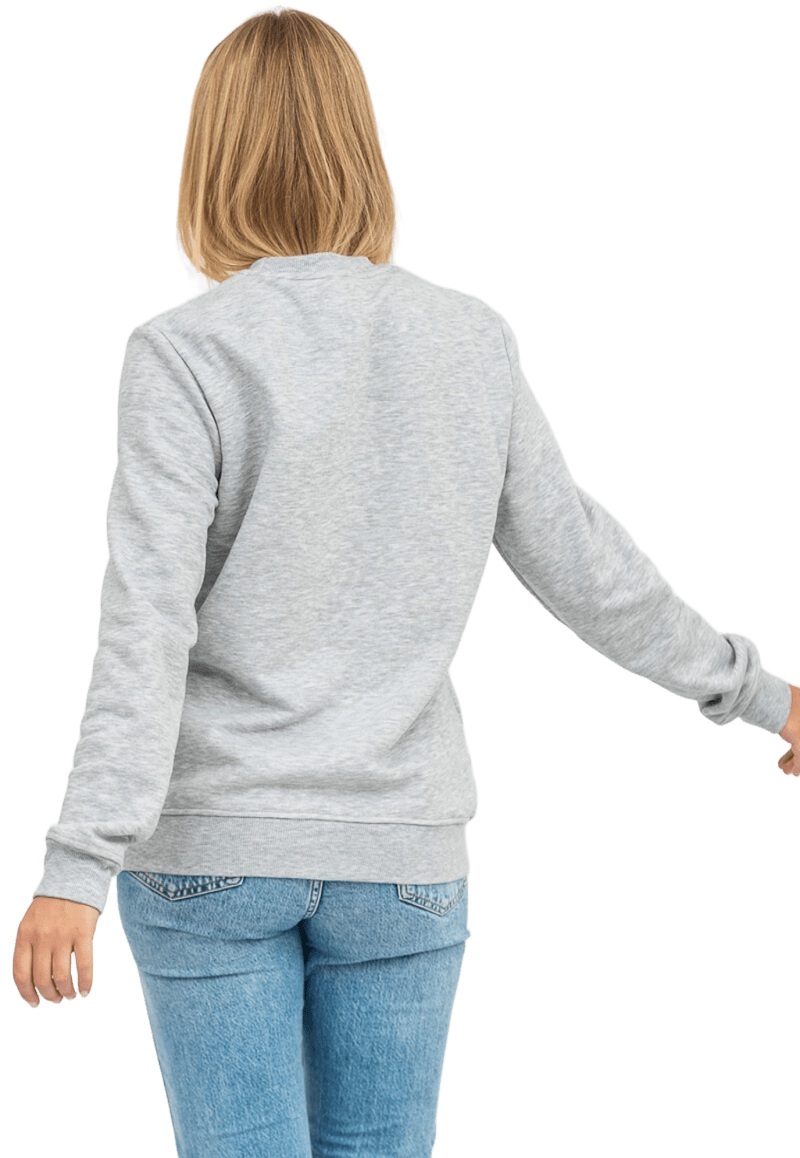 Свитшот утепленный женский RAY Basic U0301W 2XL серый меланж фото 2