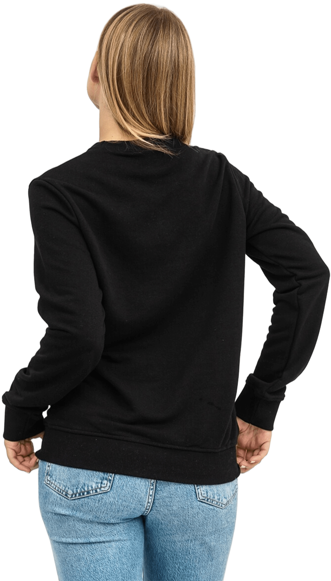 Свитшот женский RAY Basic U0302W L черный фото 2