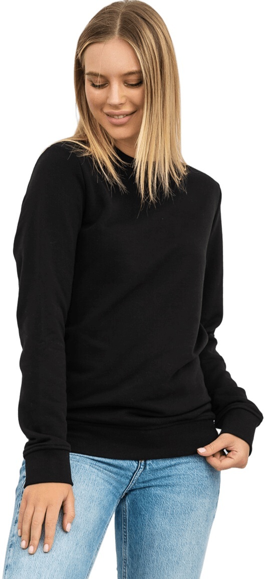 Свитшот утепленный женский RAY Basic U0301W 5XL черный фото 4