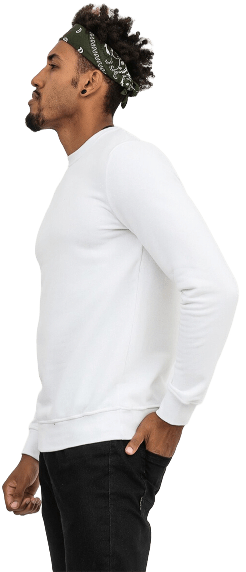 Свитшот мужской RAY Basic U0302M 3XL белый фото 3