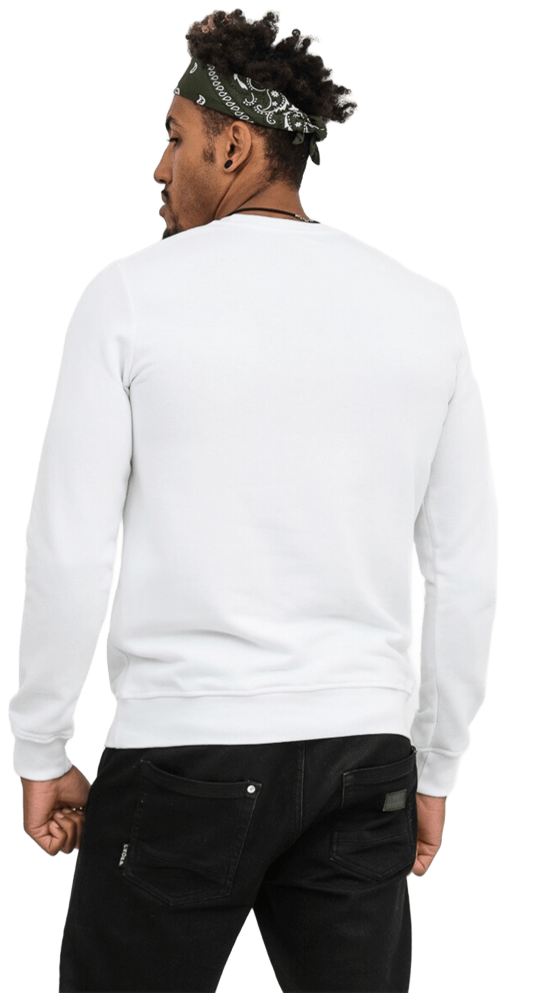 Свитшот утепленный мужской RAY Basic U0301M XS белый фото 2