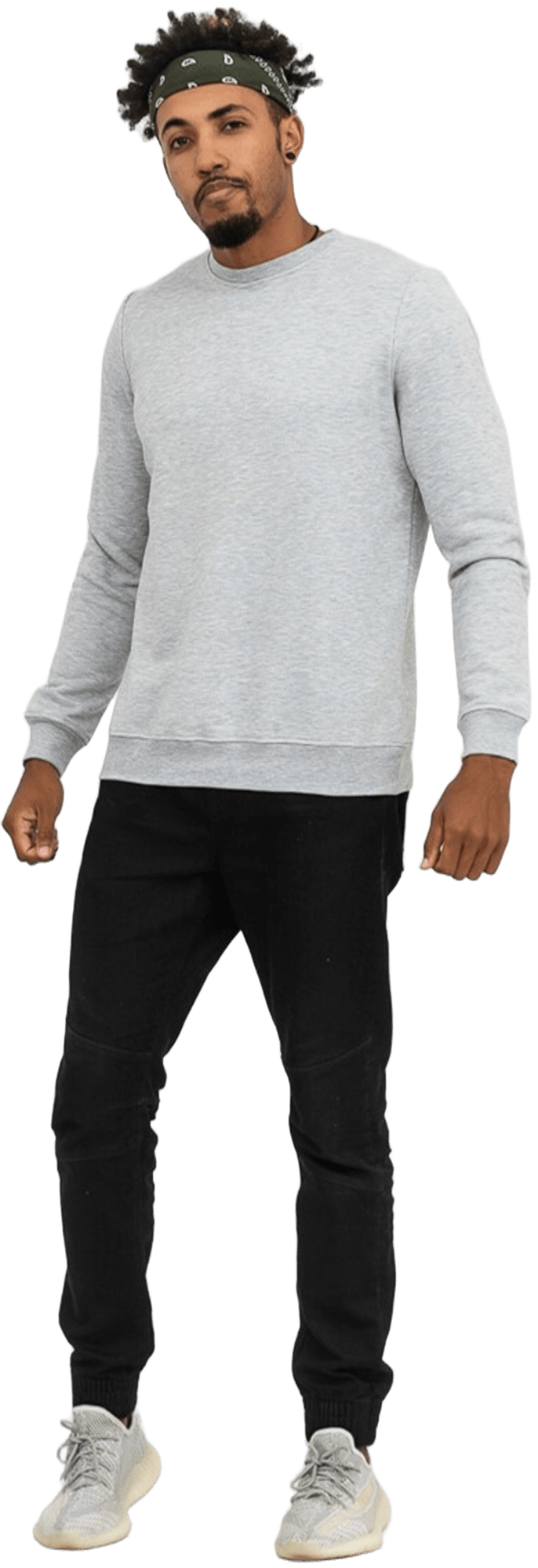 Свитшот утепленный мужской RAY Basic U0301M 2XL серый меланж фото 4