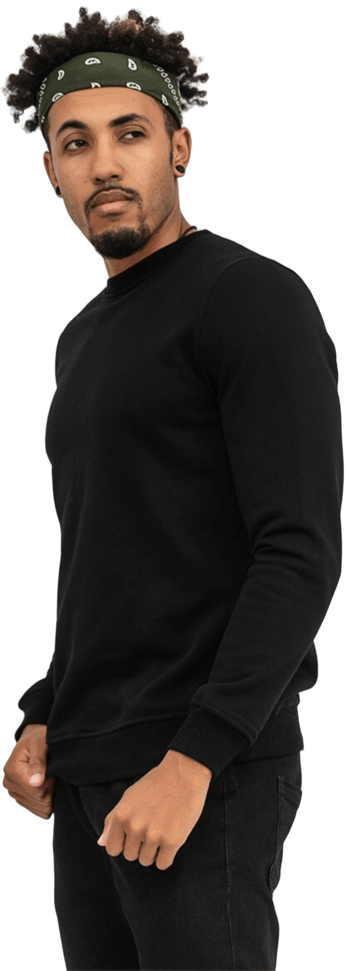 Свитшот мужской RAY Basic U0302M L черный фото 3