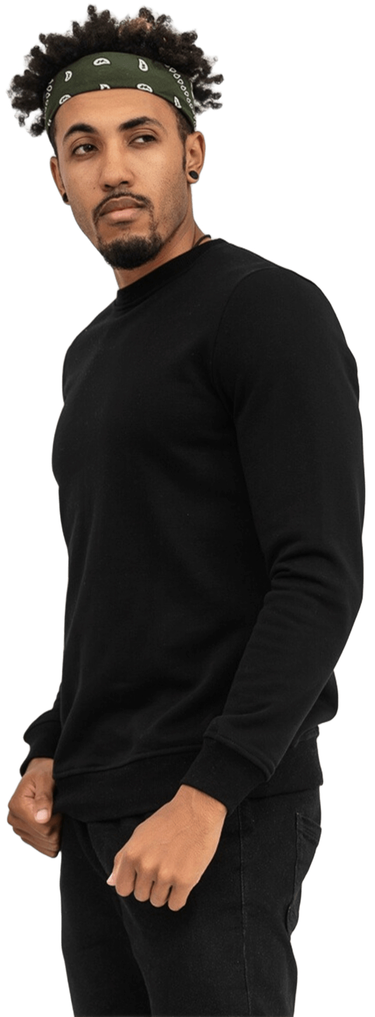 Свитшот утепленный мужской RAY Basic U0301M 5XL черный фото 3