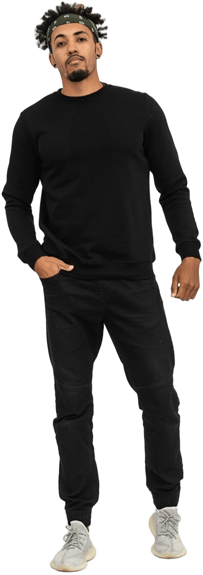 Свитшот утепленный мужской RAY Basic U0301M 5XL черный фото 5