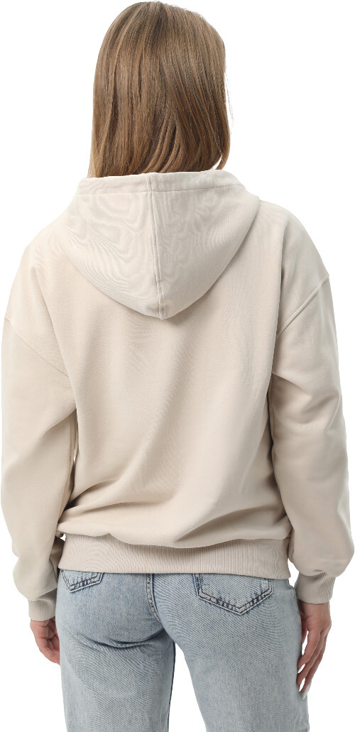 Худи на молнии женское RAY Premium loose U0409W 3XL бежевый фото 2