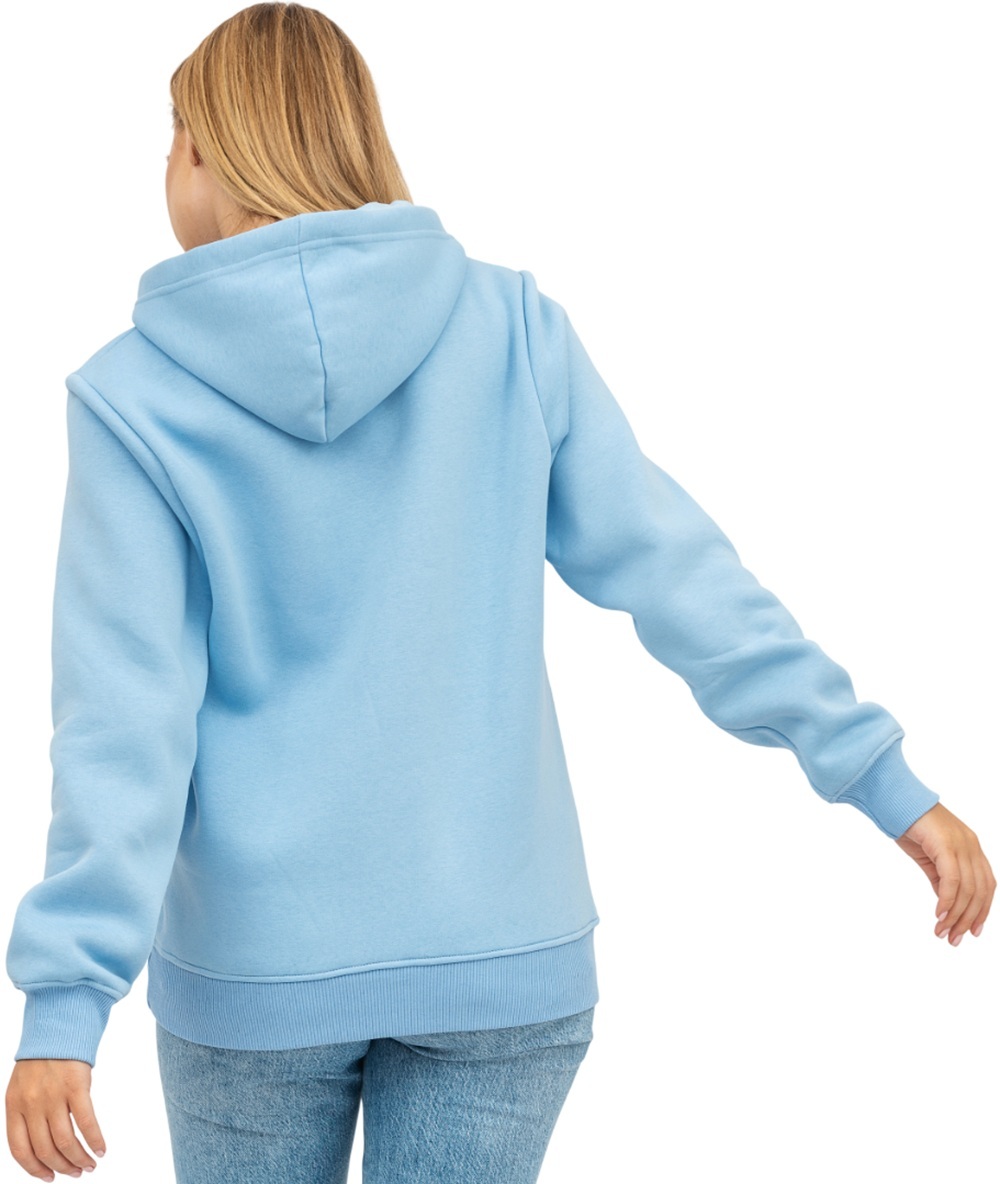 Худи утепленное женское RAY Basic U0401W XS голубой фото 2
