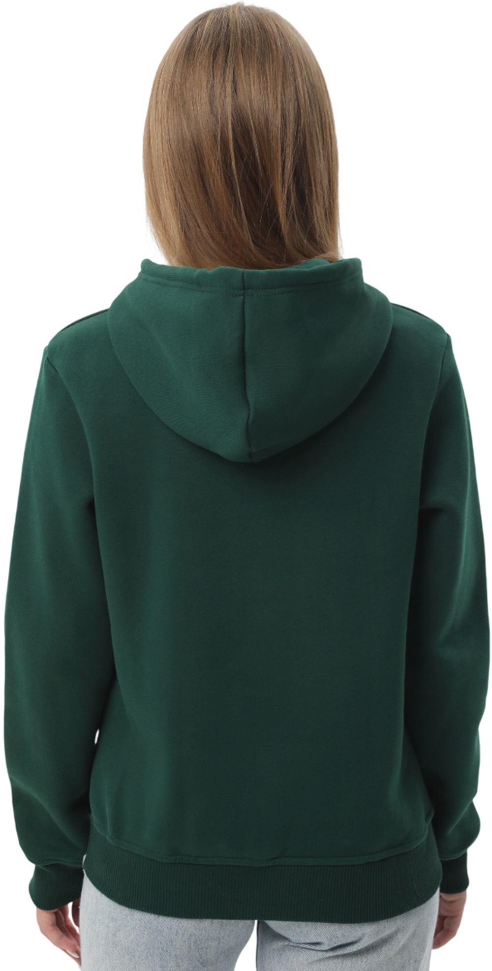 Худі утеплене жіноче RAY Basic U0401W XS зеленийфото2