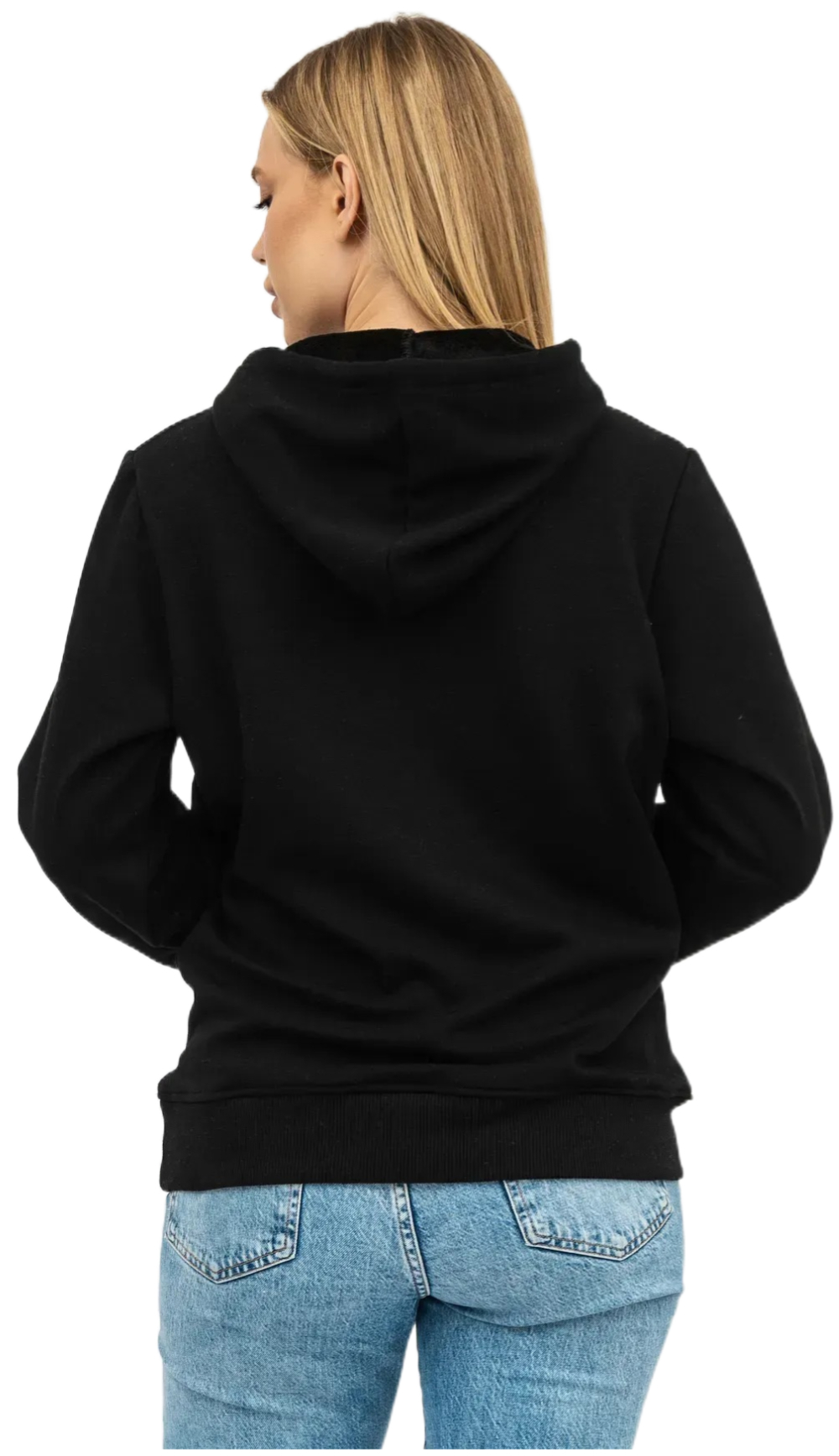 Худи женское RAY Basic U0402W 5XL черный фото 2