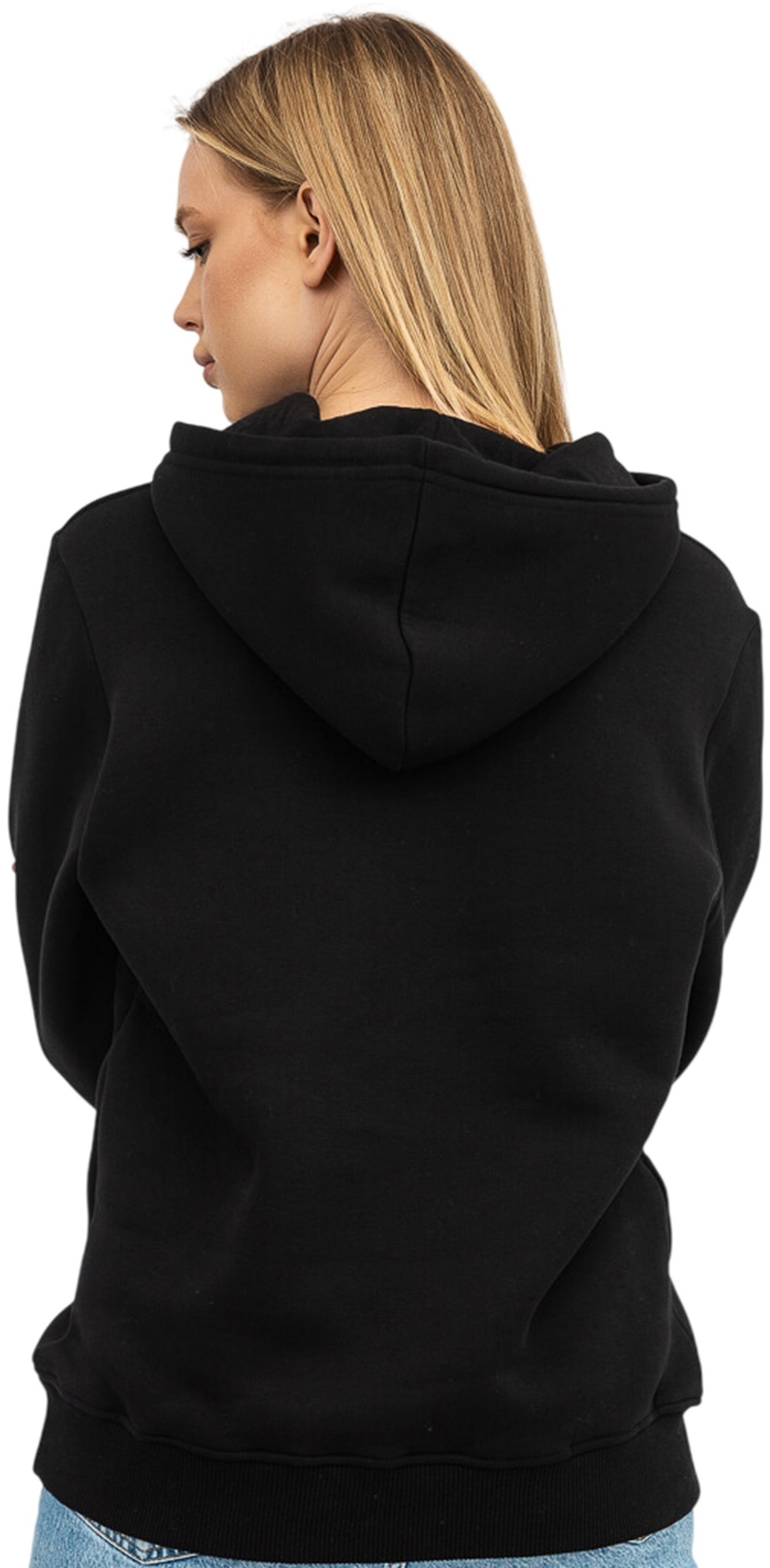 Худи утепленное женское RAY Basic U0401W L черный фото 2