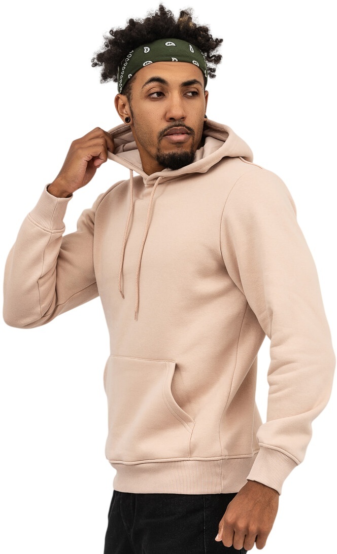 Худи утепленное мужское RAY Basic U0401M 2XL бежевый фото 3